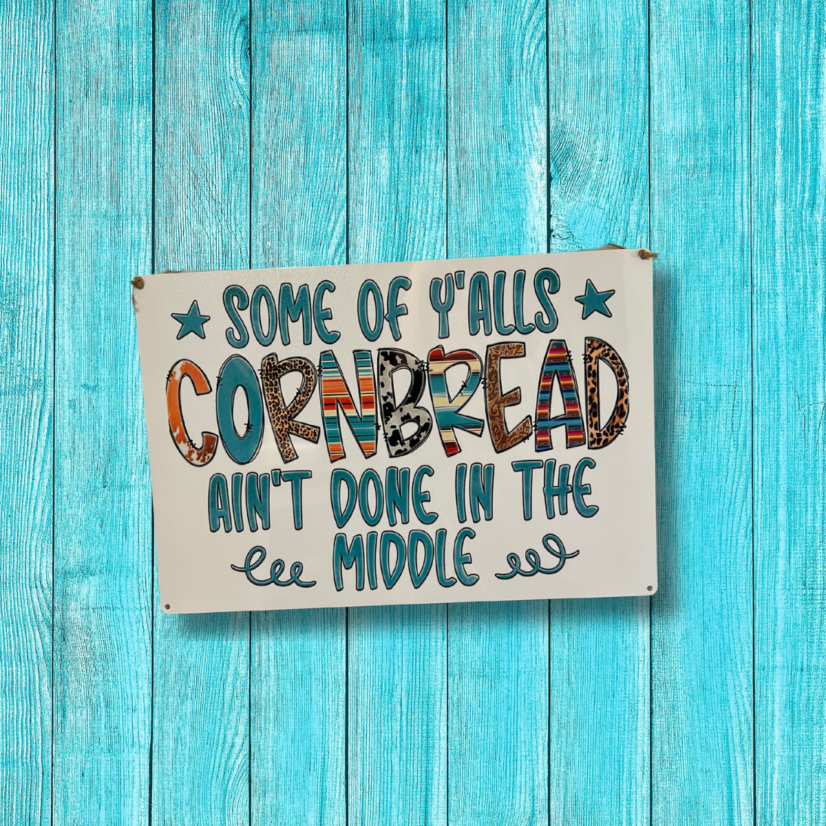 Tin Sign - Cornbread